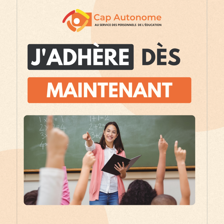 Adhérez en ligne dès maintenant ! - Cap Autonome